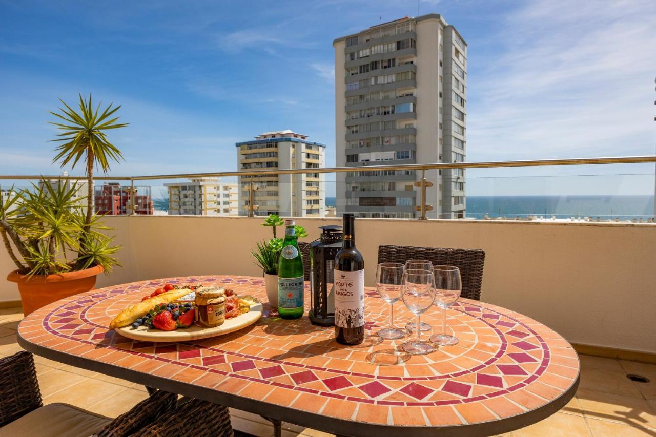 Seaview Penthouse In Algarve With Spacious Terrace Куартейра Екстер'єр фото